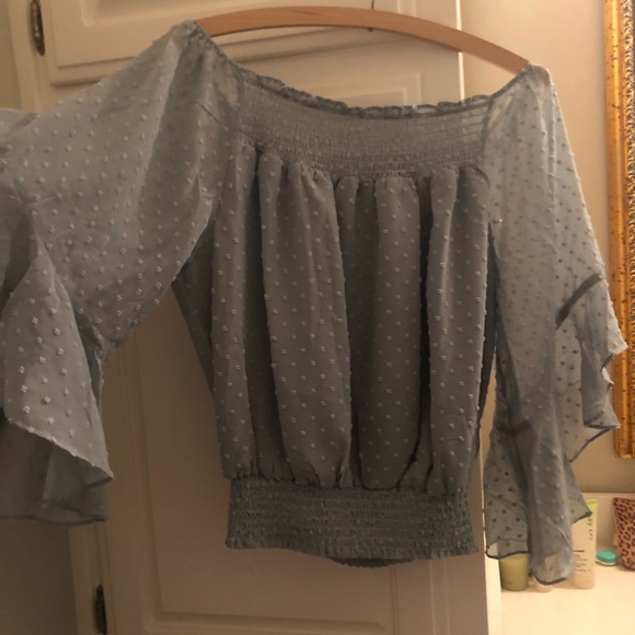 light blue wishlist blouse - Picture 4 of 5